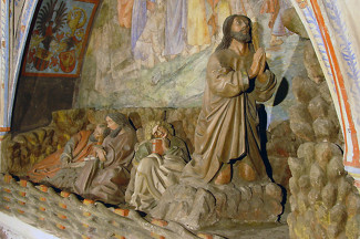 Gethsemanegrupe in der Rosenkapelle