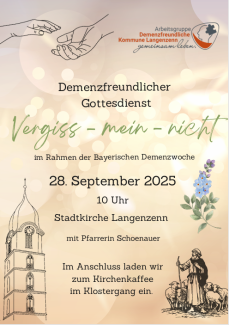 Demenzfreundlicher Gottesdienst
