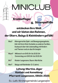 Miniclub Flyer