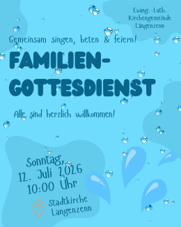 Familiengottesdienst Juli 2026